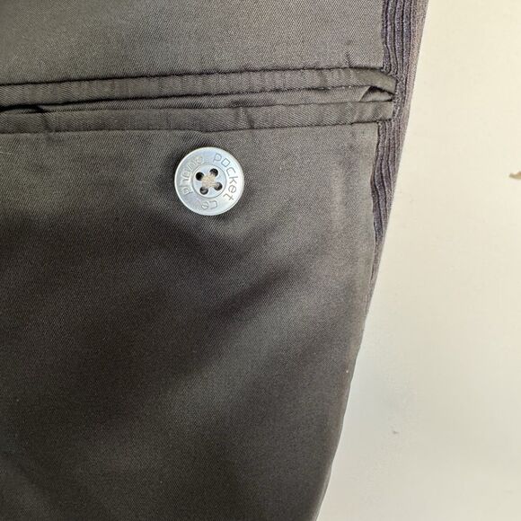 Perry Ellis Sport Coat Blazer Navy Corduroy Suit Jacket Cotton 42 Regular - Picture 16 of 16